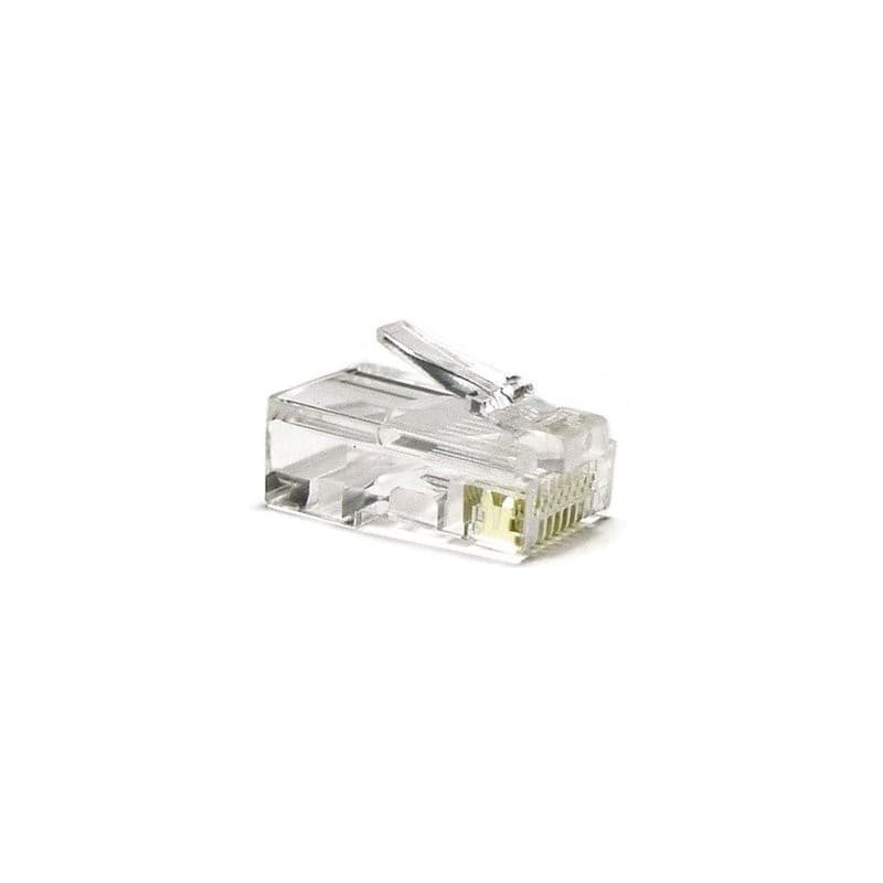 Conector RJ45 Nanocable / Cat.5e / 100 uds / Preto / 10.21.0102-100