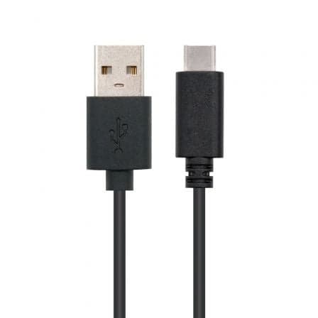 Cabo USB 2.0 Tipo-C Nanocable / 50cm / Preto / 10.01.2100