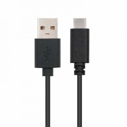 Nanocable Cable USB Tipo C a USB A Macho/Macho Black 2m - 10.01.2102