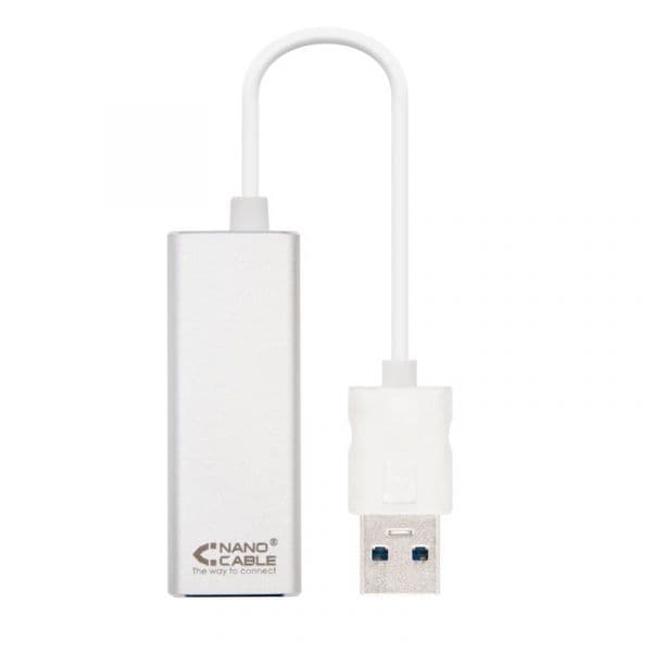 Nanocable Conversor USB 3.0 para Ethernet Gigabit 15cm - 10.03.0401