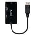 Nanocable Conversor DisplayPort para VGA/DVI/HDMI