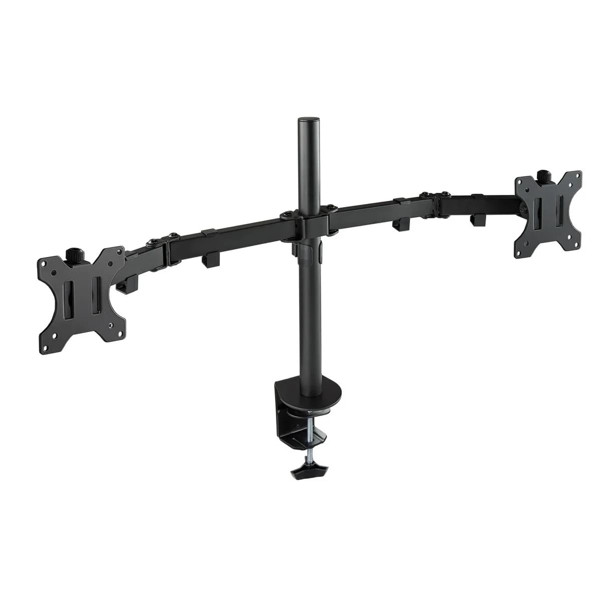 Suporte de Mesa Tooq Duplo Tilt e Giratório e Altura Ajustável 13″ – 32″ 8Kg Preto