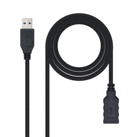 Nanocable Cabo USB3.0 a Macho - USB3.0 a Fêmea Preto (3 Mts) - 10.01.0903-BK