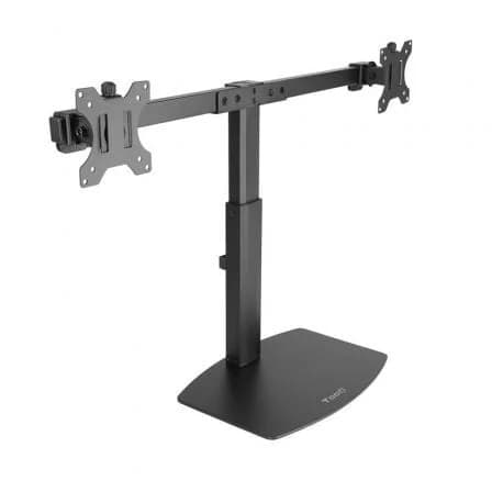 TooQ Suporte de Monitor 2 Braços 17"-27"