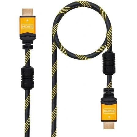 Nanocable Cabo HDMI V2.0 4K@60Hz 18Gbps A/M-A/M 1.5 M Preto - 10.15.3701-L150