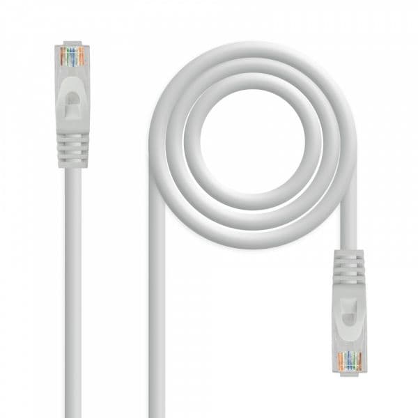 Nanocable Cabo de Rede 0.5m RJ45 LSZH Cat.6A UTP AWG24 Grey