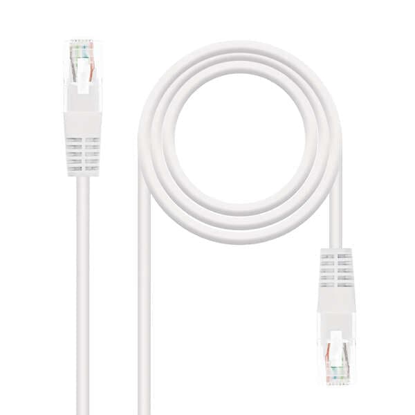 Nanocable 10.20.0400-L30-W cabo de rede Branco 0,3 m Cat6 U/UTP (