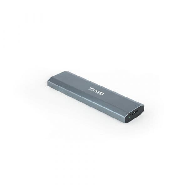 Caixa SSD Tooq M.2 NGFF/NVMe SSD – USB 3.1 Gen 2 Cinza