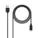 Nanocable - 10.01.2103 cable USB 3 m USB 2.0 USB A USB C Negro - 10.01.2103