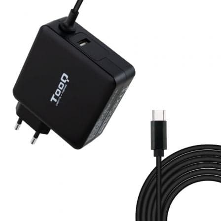 TOOQ Cargador de Portátil USB-C 90W Automático Voltaje 5-20V - TQLC-USBC90PD