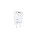 TooQ Carregador de Parede 1xUSB Tipo-C 1x USB 20W Branco