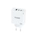 TOOQ Carregador Gan 2xusb-c/pd 65w + Usb-a/qc 65w