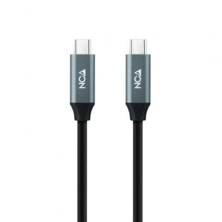 Cabo USB 3.2 Nanocable / 2m / Cinza e Preto / 10.01.4302