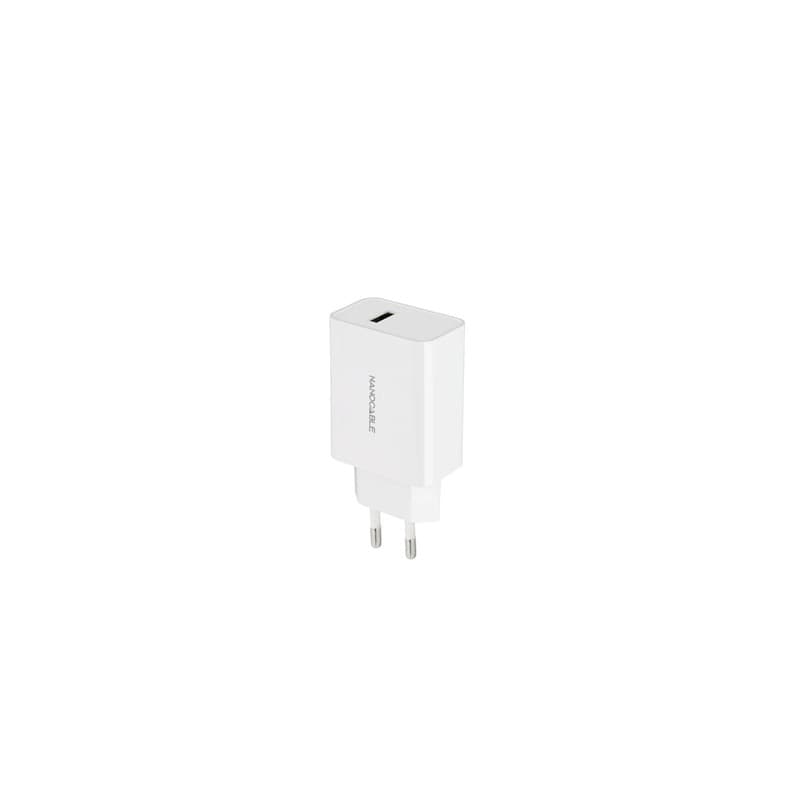 Carregador Nanocable 5V/2.1A Branco