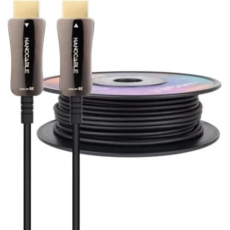 Nanocable 10.15.2140 Cabo HDMI 2.1 AOC 8K@60Hz 40m Preto