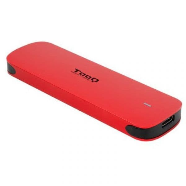 TooQ Caixa Externa para SSD M.2 NVMe Vermelha