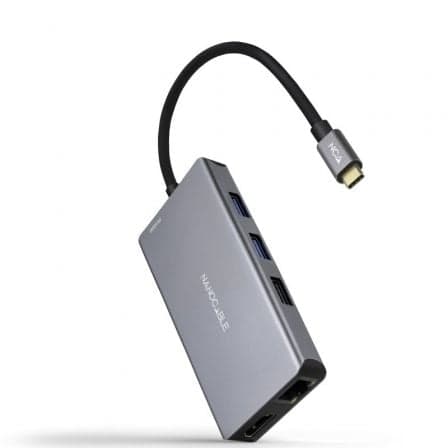Nanocable 10.16.1009 base & duplicador de portas Com fios USB 3.2