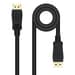 Nanocable Cabo DisplayPort 1.4 DP M/M 2 M Black