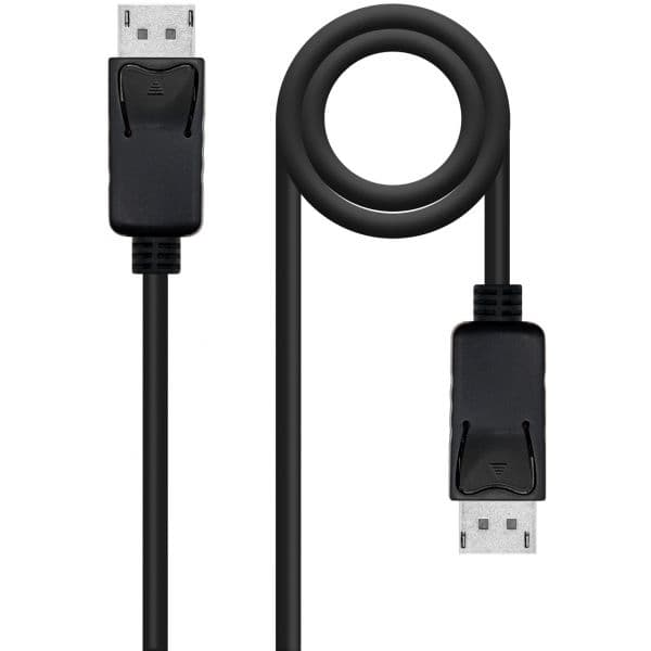 Nanocable Cabo DisplayPort 1.2 CCS DP M/M 0.5 M Black