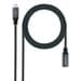 Nanocable Cabo USB-C 3.2 Gen2x2 20Gbps 5A/100W 1,5m Preto