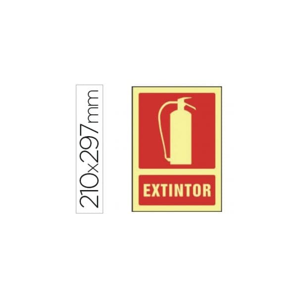 Syssa Sinal De Extintor em Pvc Fotoluminescente - 8433305074131