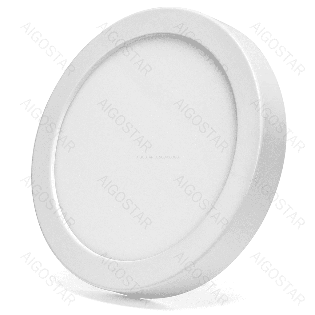 LUZ E6 LED REDONDA DE SUPERFICIE 24 W LUZ BRANCA