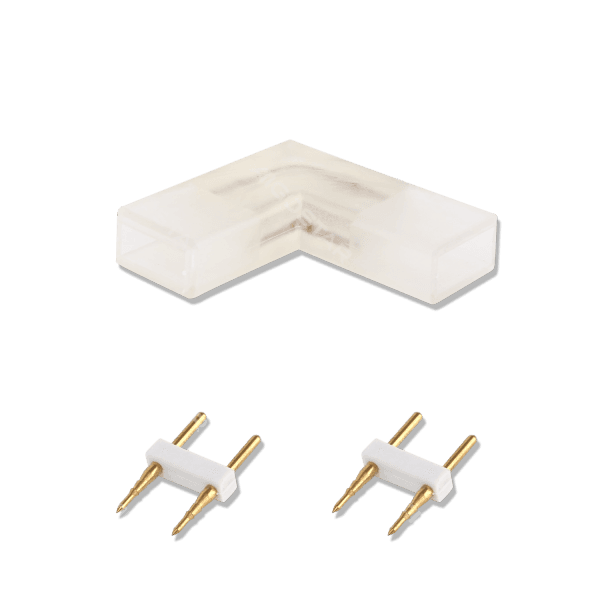 CONECTOR DE FITA LED EM FORMATO L