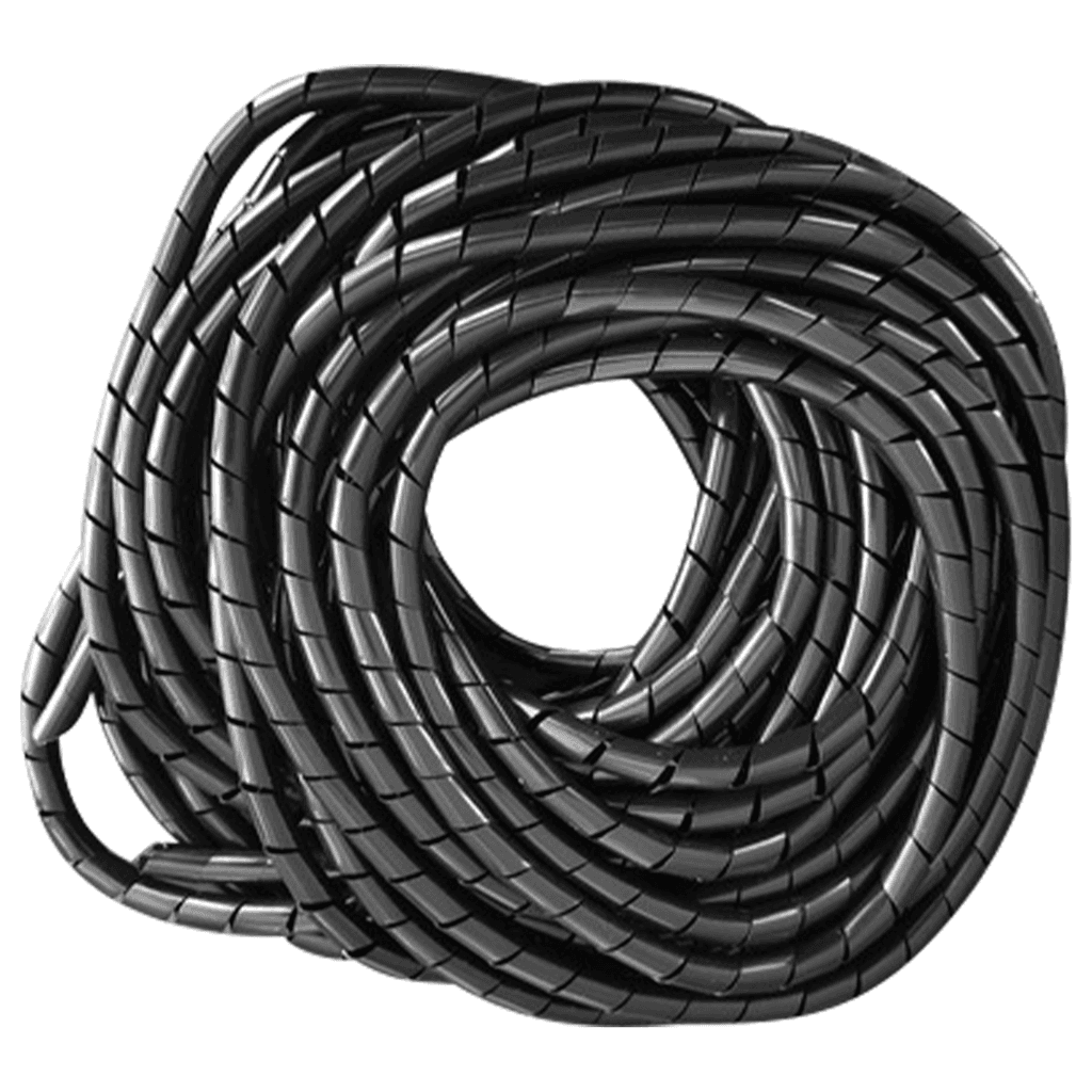 FAIXAS EM ESPIRAL 8 MM * 10 M PRETAS