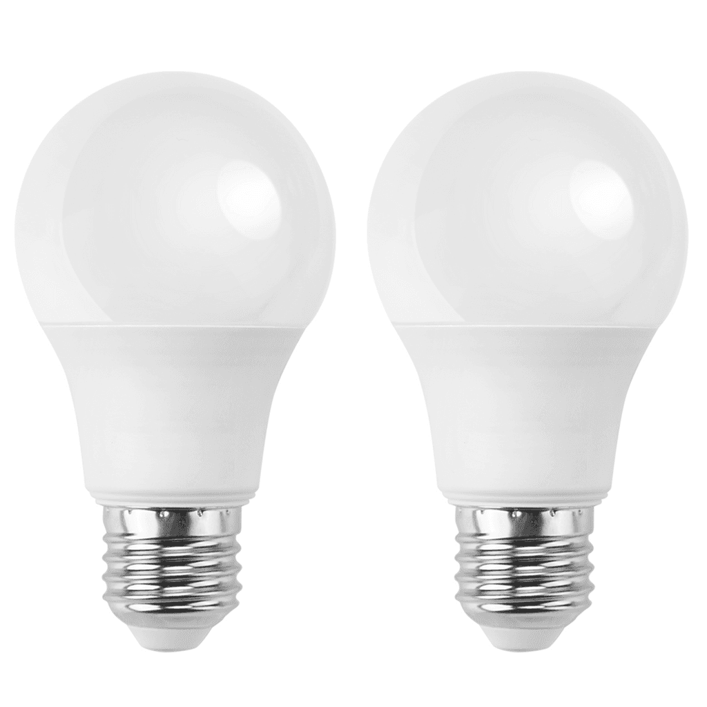 LED E27 6W A60 2PCS ( LÂMPADA GERAL )