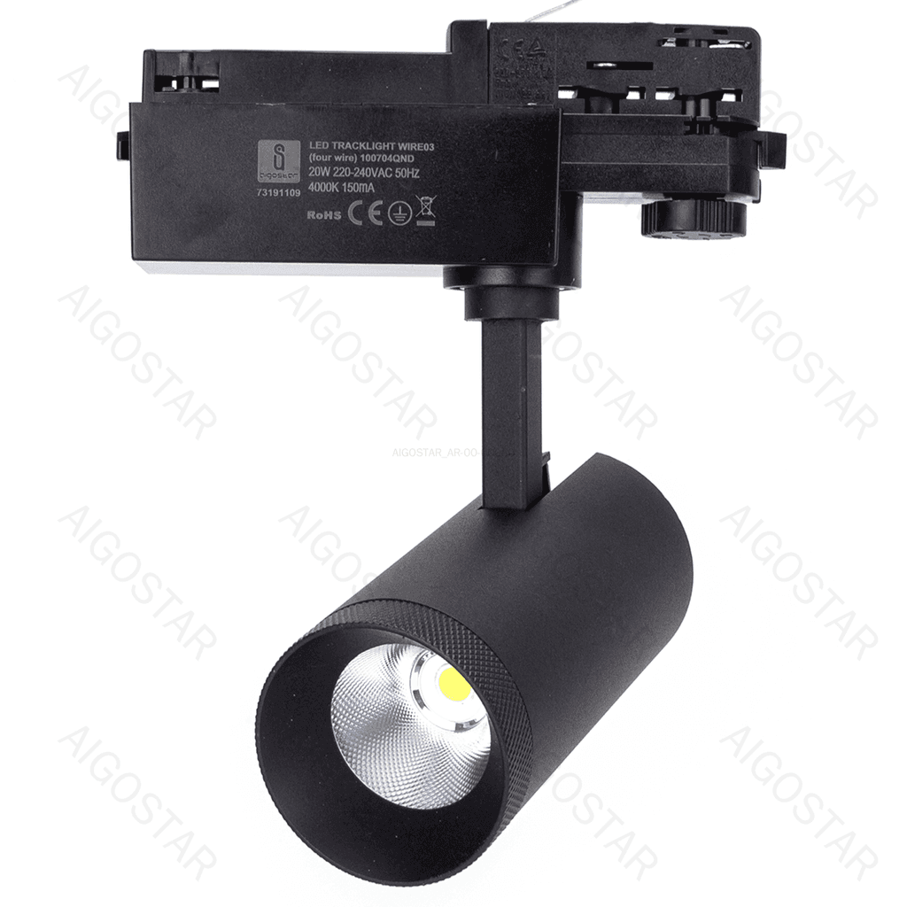 LUZ DA TRILHA DE 4 FIOS 20W LUZ NATURAL
