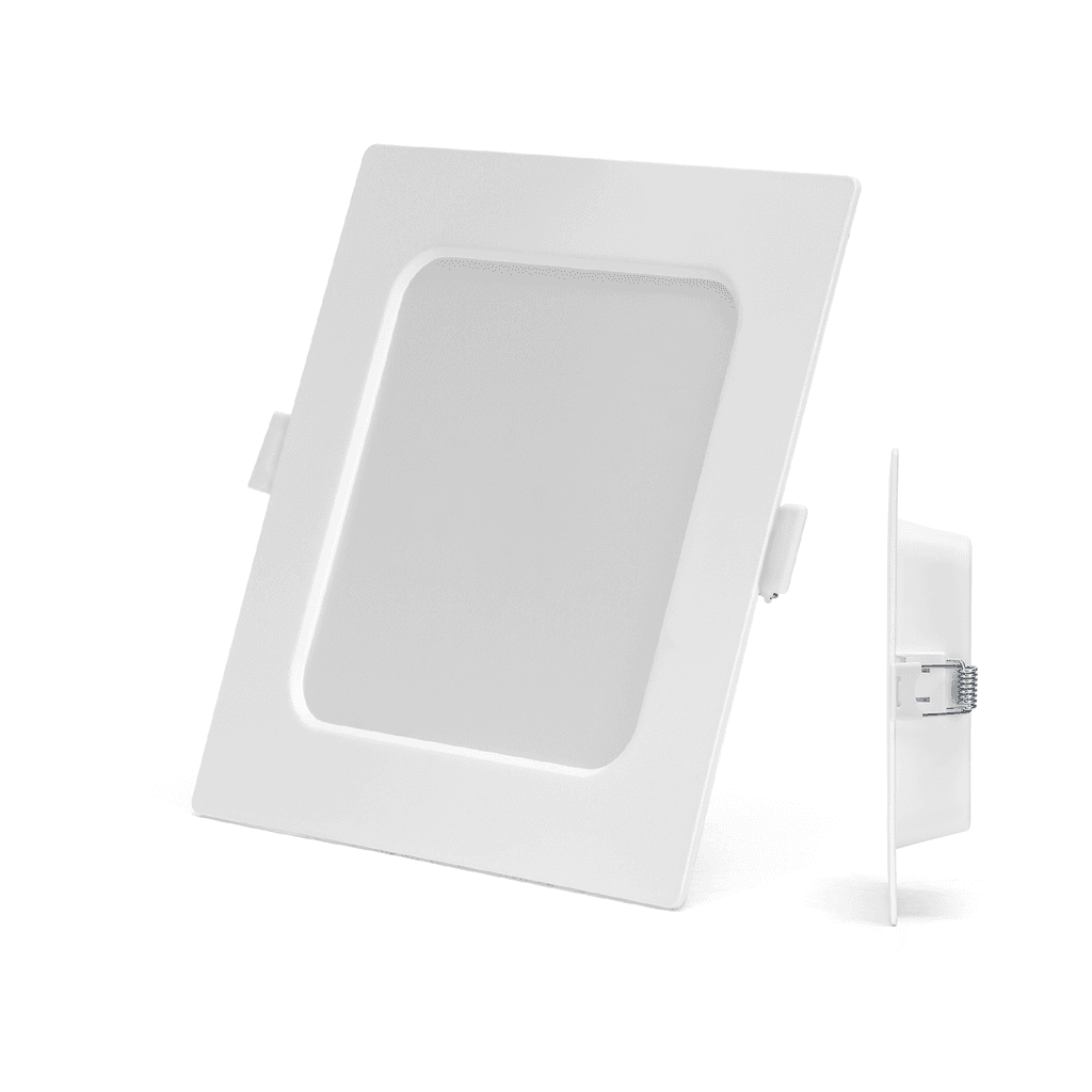 E6 LED MONTAGEM EM SUPERFICIE QUADRADO 9W NATURAL