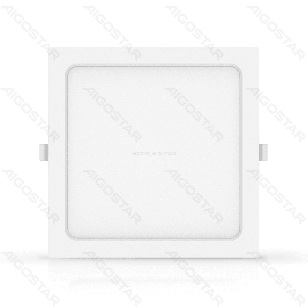 E6 LED MONTAGEM EM SUPERFICIE QUADRADO 20W AMARELO