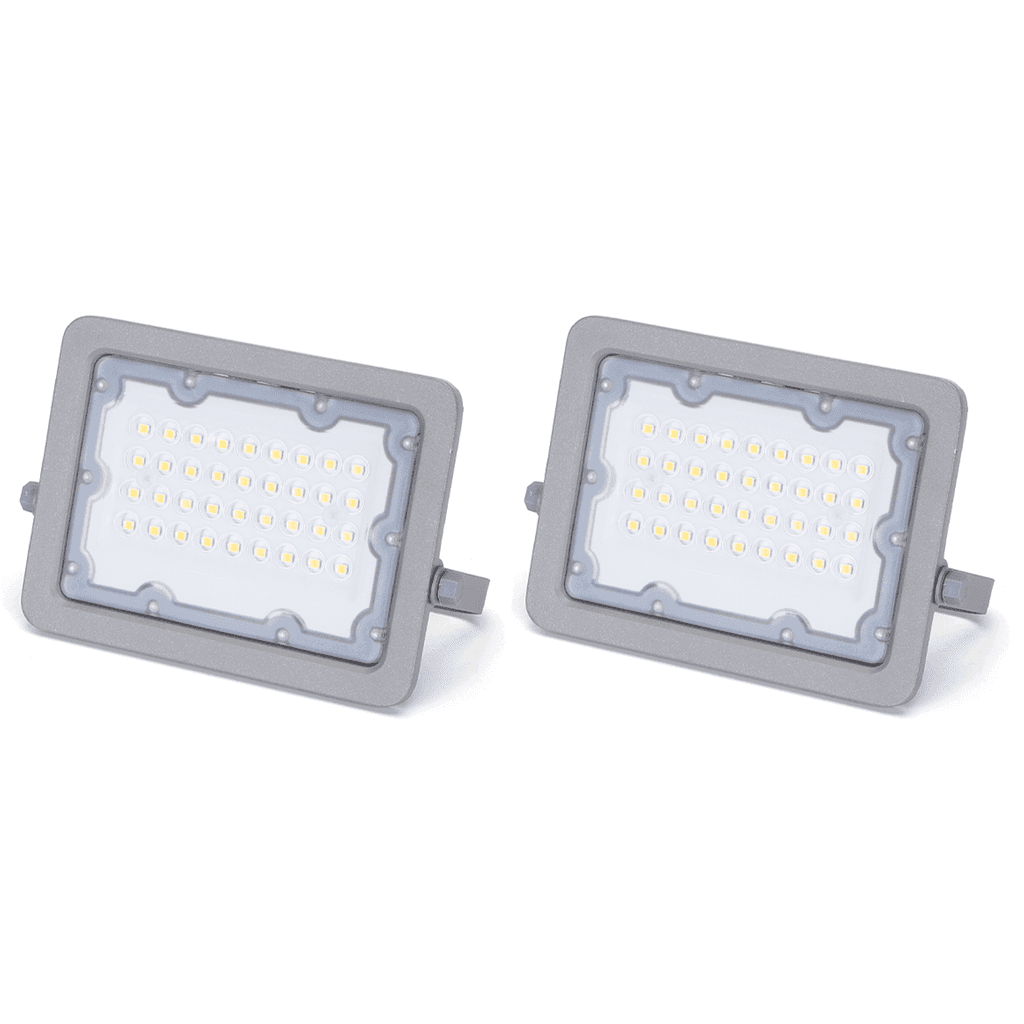 PROJETORES LED FINO (2PCS) COM CABO DE 50 CM DE COMPRIMENTO 30W