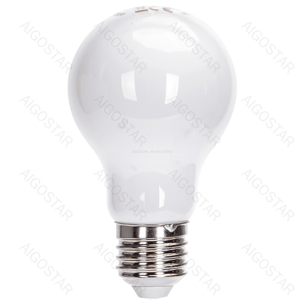 LÂMPADA DE FILAMENTO LED (BRANCO LEITOSO) A60 E27 4W