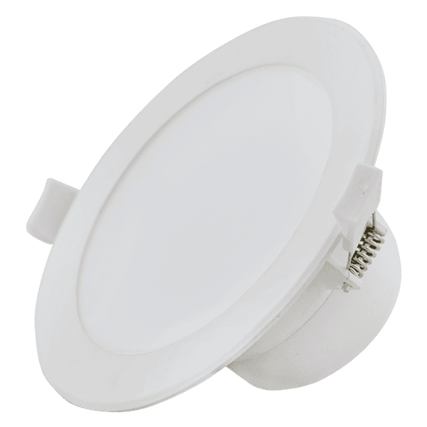 E6 LED REDONDA MONTADA EM SUPERFICIE 7W BRANCA
