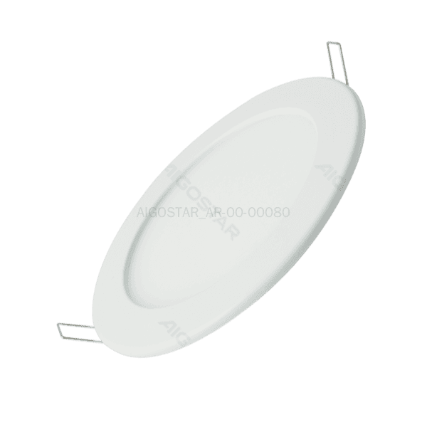 E6 LED REDONDA ULTRA FINA MONTADA EM SUPERFICIE 12W AMARELA