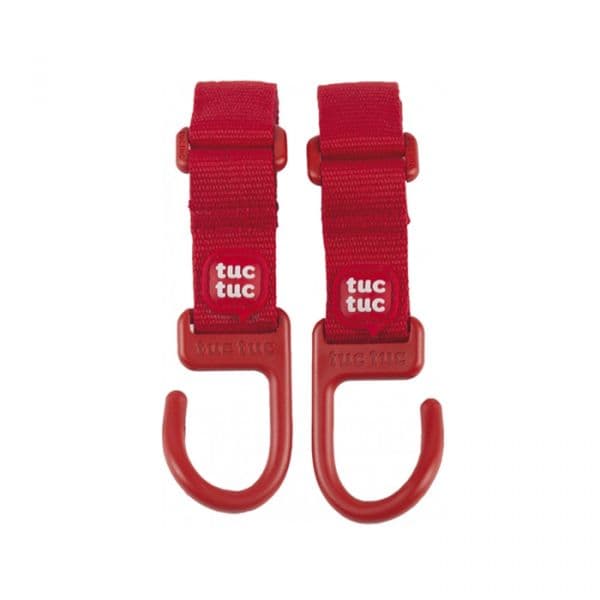 Tuc Tuc Conjunto 2 Ganchos Vermelho
