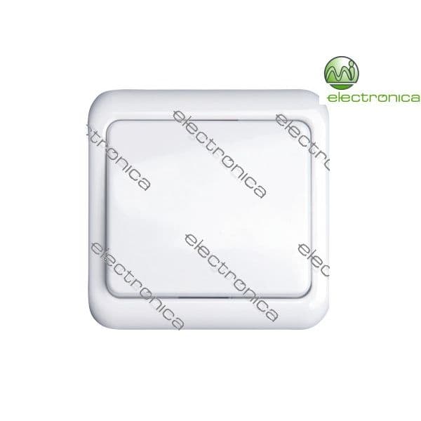 Interruptor 1 Via Encastrar Branco - MI345100