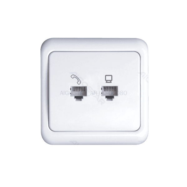 INTERRUPTOR COMBINADO ALEMÃO BRANCO