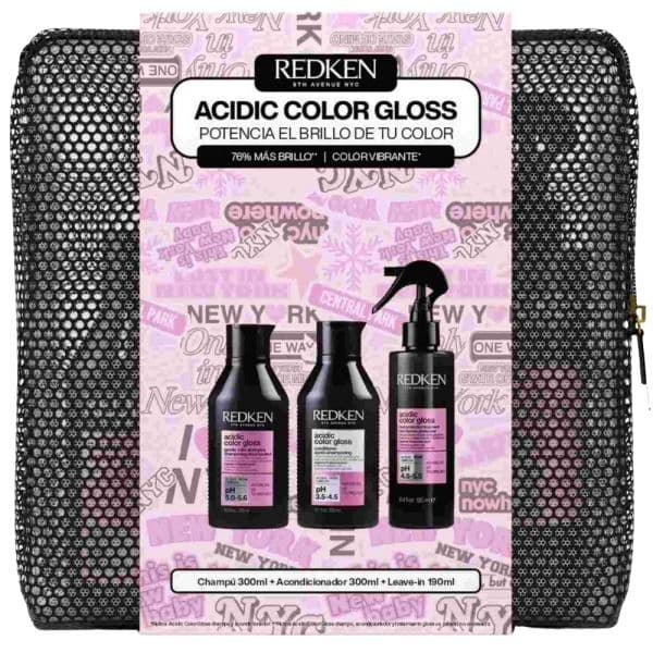 Redken ACG Shampoo 300ml + Condicionador 300ml + Leave-In 190ml Coffret