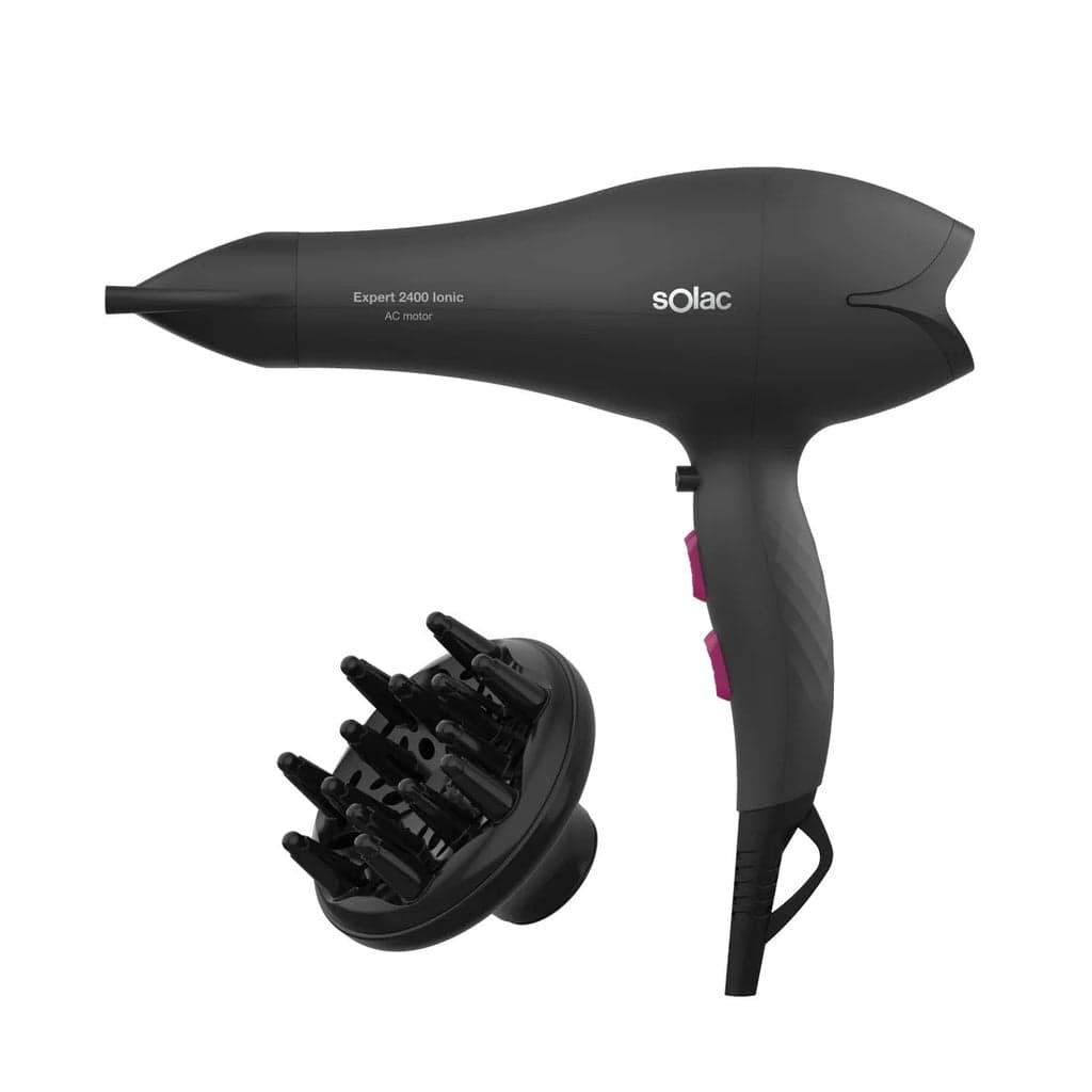 SECADOR DE CABELO SOLAC SP7152( 2400 W - 2 - 3 T )