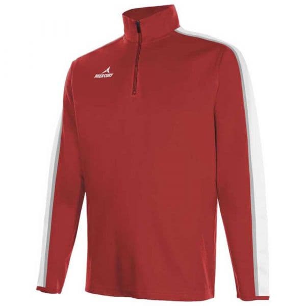 Mercury Equipment Interlock London Half Zip Sweatshirt Vermelho S Homem
