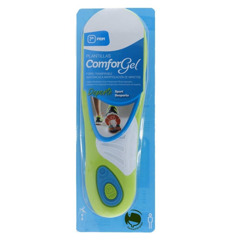 Palmilha caminhada comforgel para homem