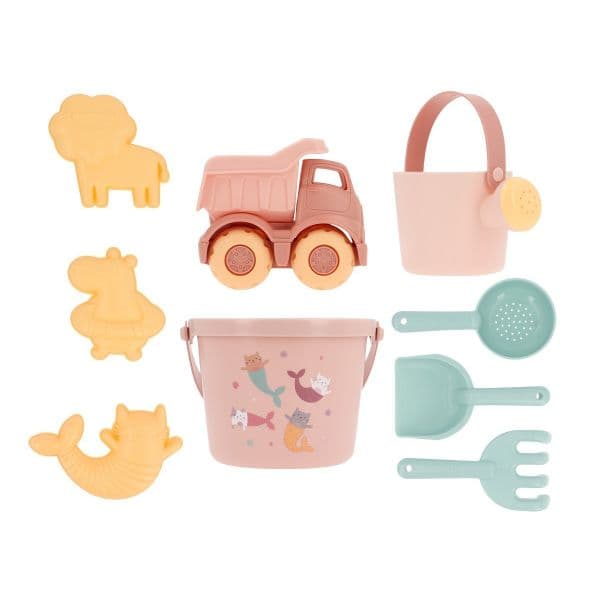 Monnëka Conjunto Brinquedos de Praia Mermaid Cats