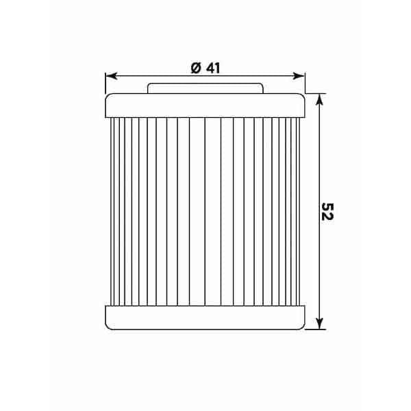 FILTRO OLEO MEIWA KT8002 (=HF157)