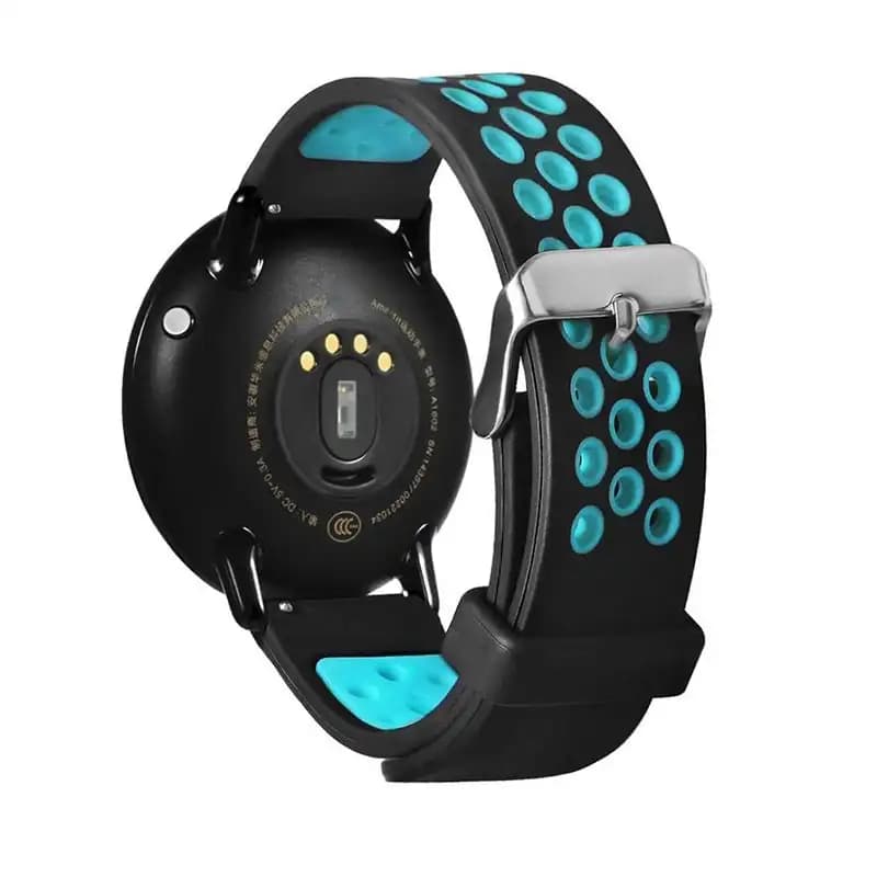 Pulseira Universal Fivela 22mm para Smartwatch Xiaomi/Amazfit/Samsung/Huawei/Realme/Ticwatch – Azul
