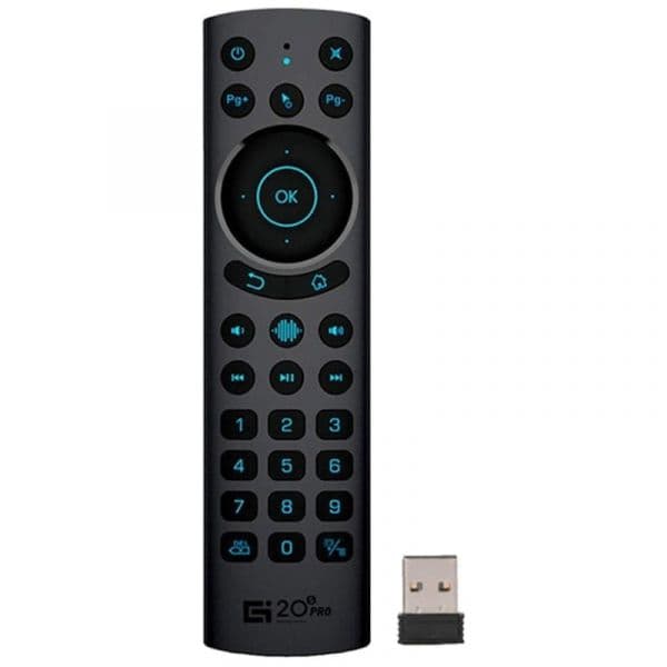 Air Mouse G20S Pro Controle de Voz Gyro Retroiluminado