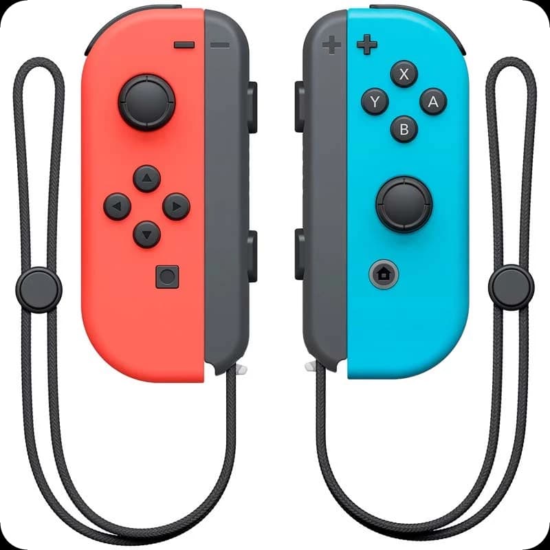 Comando Joy-Con Set Esquerda/Direita Nintendo Switch Compatível Vermelho Azul