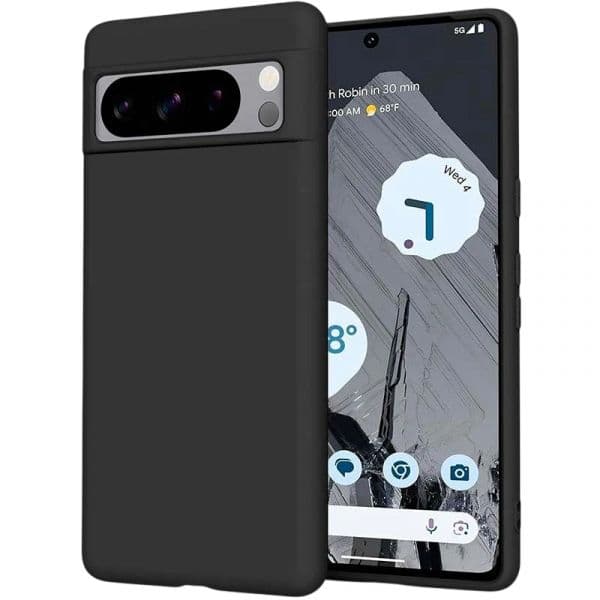 Crococase Capa Silicone para Google Pixel 8 Pro Black