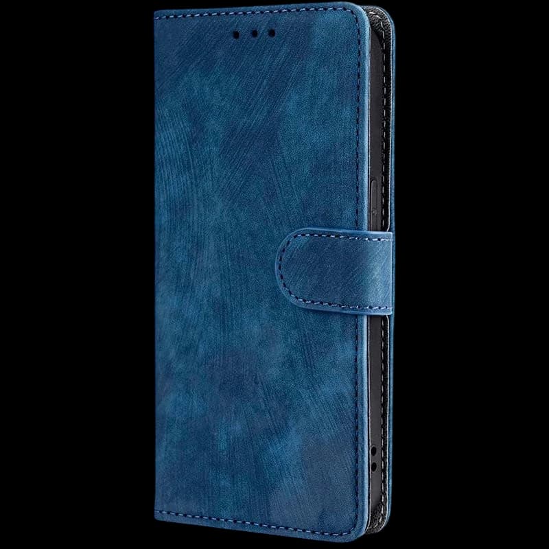 Crococase Capa Livro para Xiaomi Redmi Note 13 4G Blue